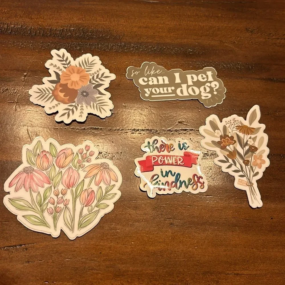 Stickers all new bundle of 13 stickers